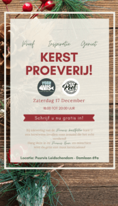 Puurvis Kerst proeverij (46 x 80 cm)